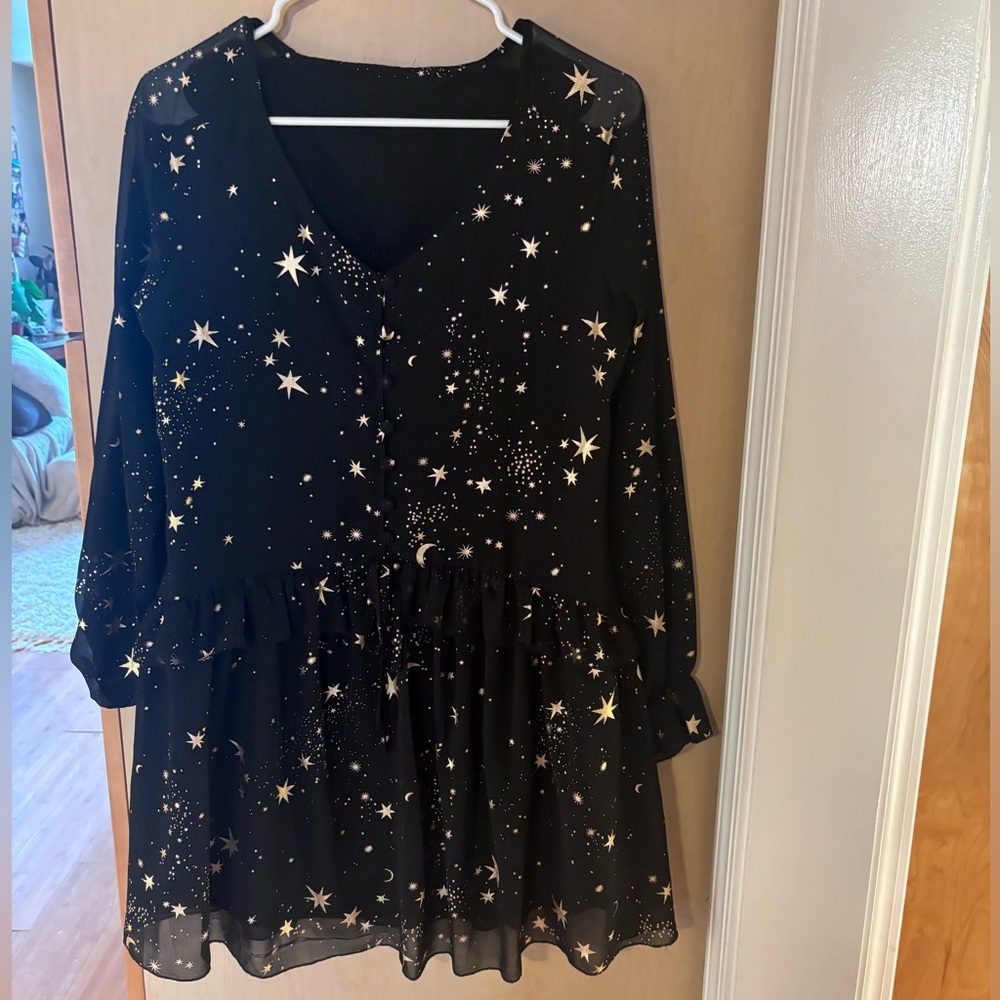 Long Sleeve Ruffle dress